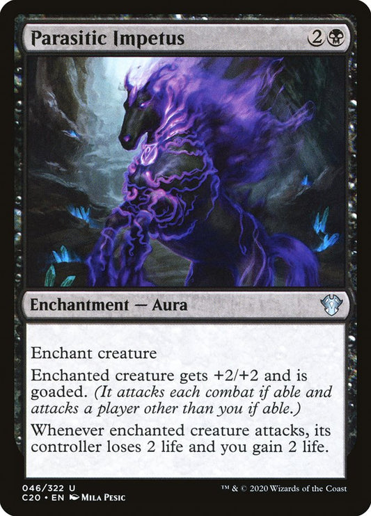 MTG Card Title: Parasitic Impetus C20/46