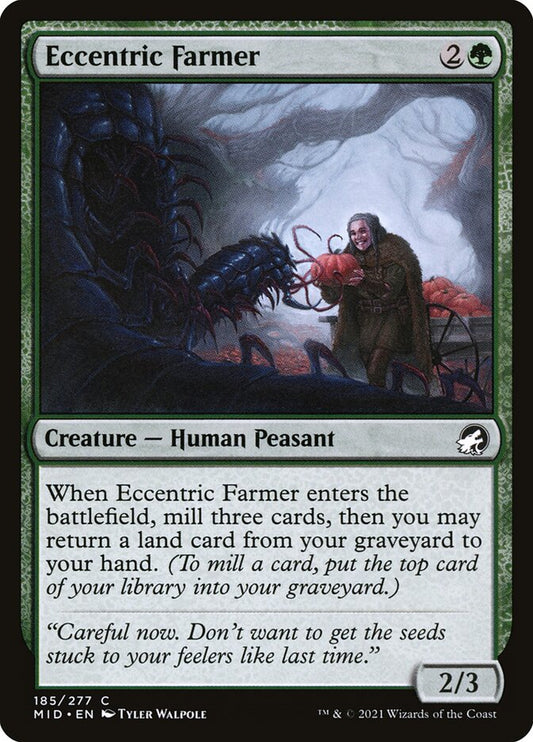 MTG Card Title: Eccentric Farmer MID/185