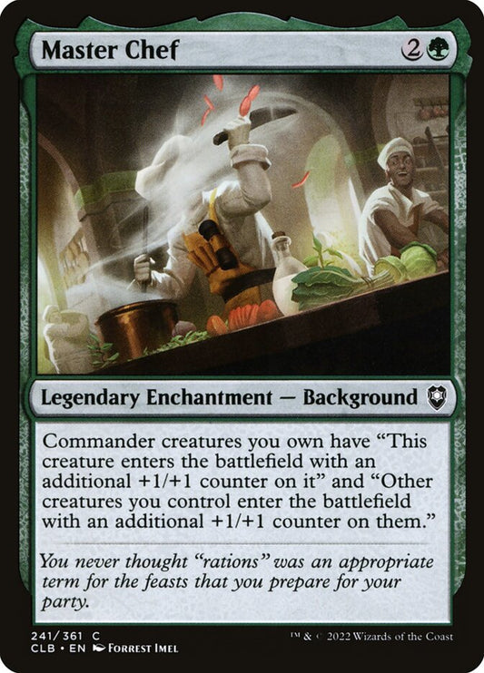 MTG Card Title: Master Chef CLB/241