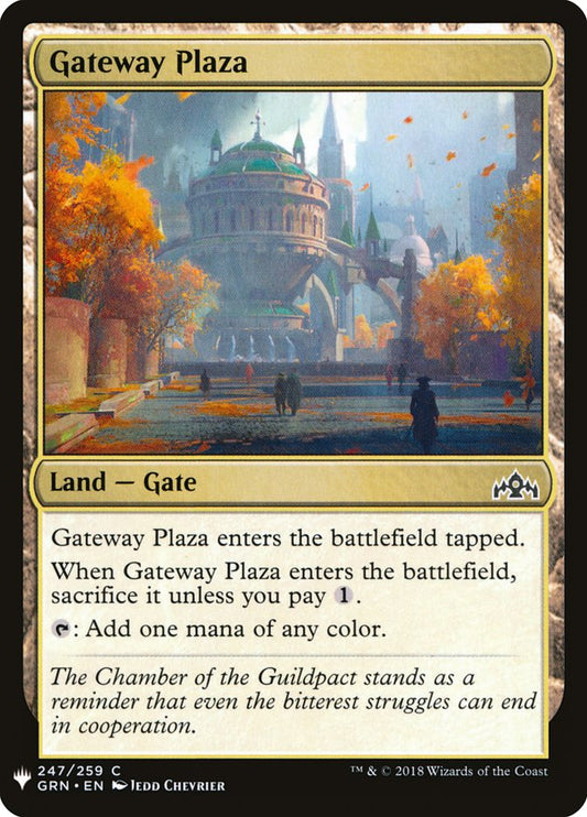 MTG Card Title: Gateway Plaza PLST/GRN-247