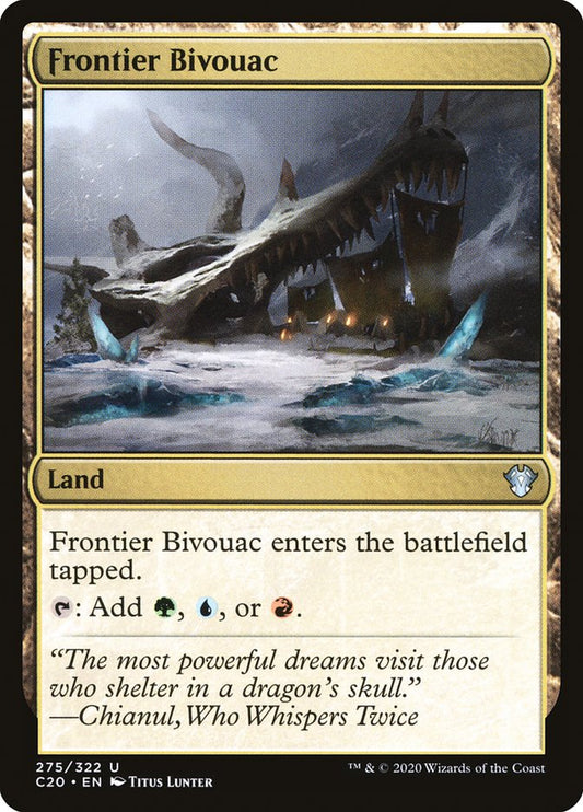 MTG Card Title: Frontier Bivouac C20/275