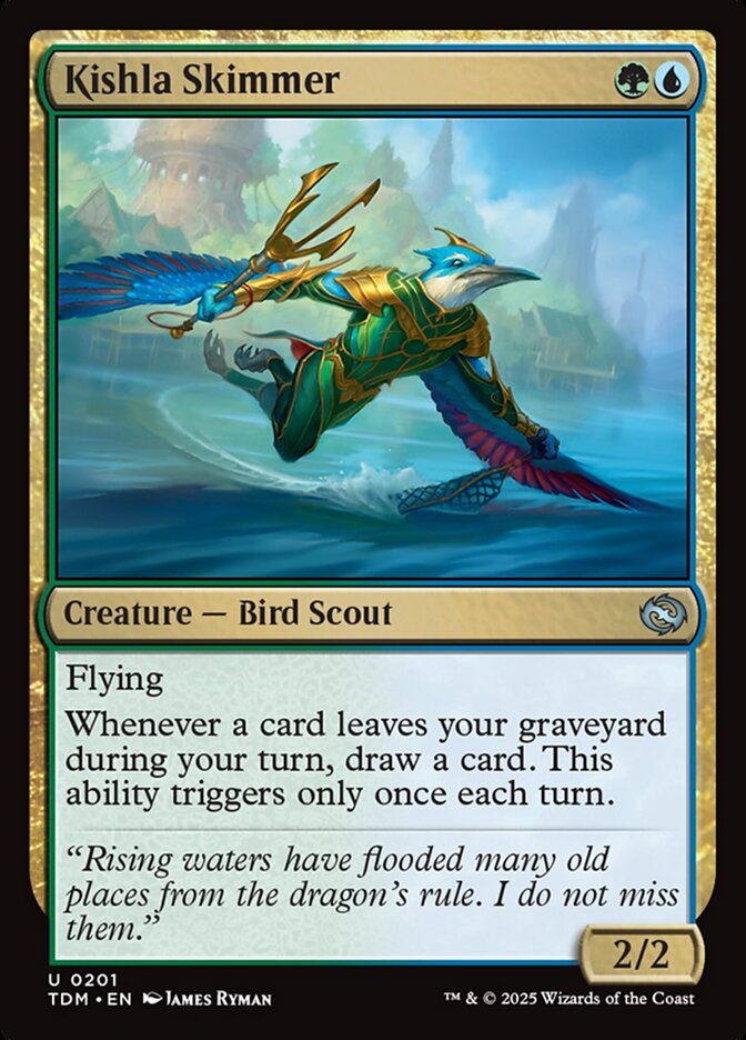 MTG Card Title: Kishla Skimmer TDM/201