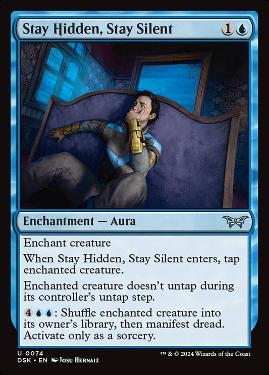 MTG Card Title: Stay Hidden, Stay Silent DSK/74