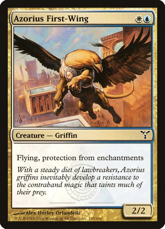 MTG Card Title: Azorius First-Wing DIS/105
