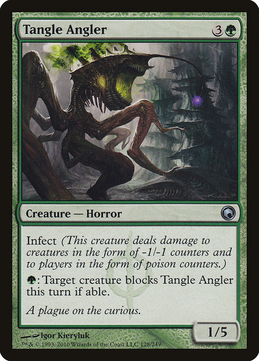 MTG Card Title: Tangle Angler SOM/128