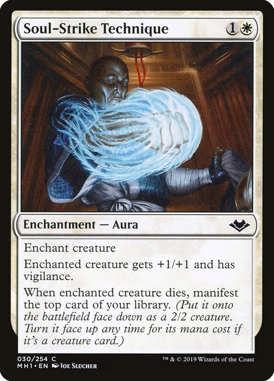 MTG Card Title: Soul-Strike Technique MH1/30