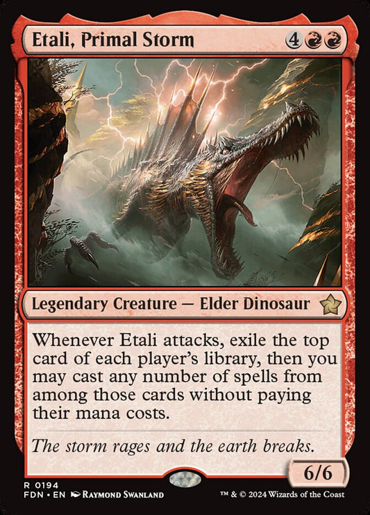 MTG Card Title: Etali, Primal Storm FDN/194