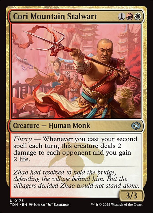 MTG Card Title: Cori Mountain Stalwart TDM/175