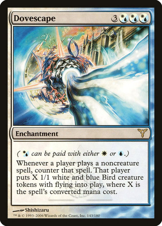 MTG Card Title: Dovescape DIS/143