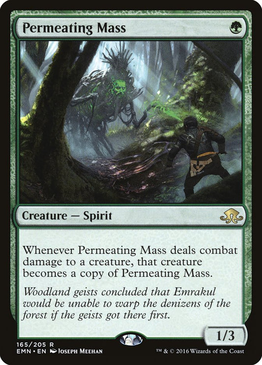 MTG Card Title: Permeating Mass EMN/165