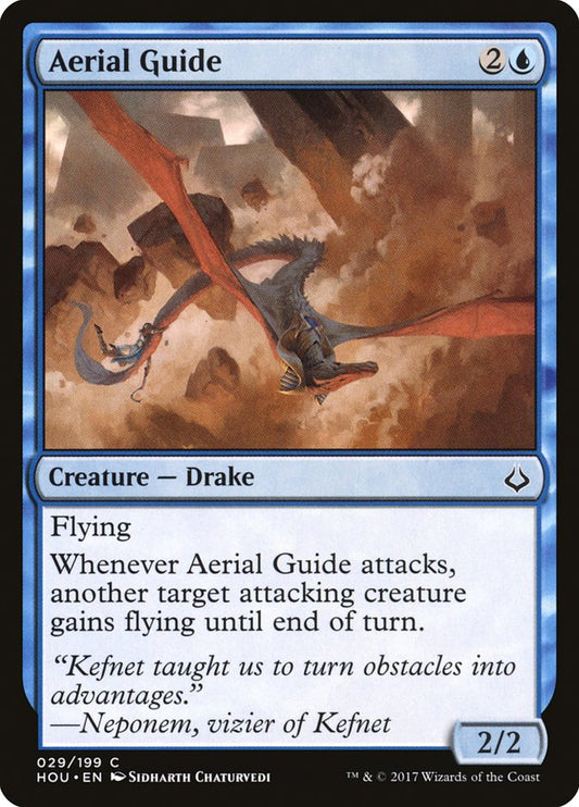 MTG Card Title: Aerial Guide HOU/29