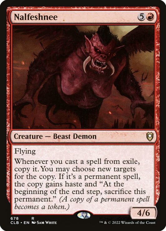 MTG Card Title: Nalfeshnee CLB/678