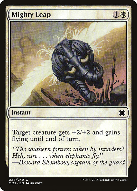 MTG Card Title: Mighty Leap MM2/24
