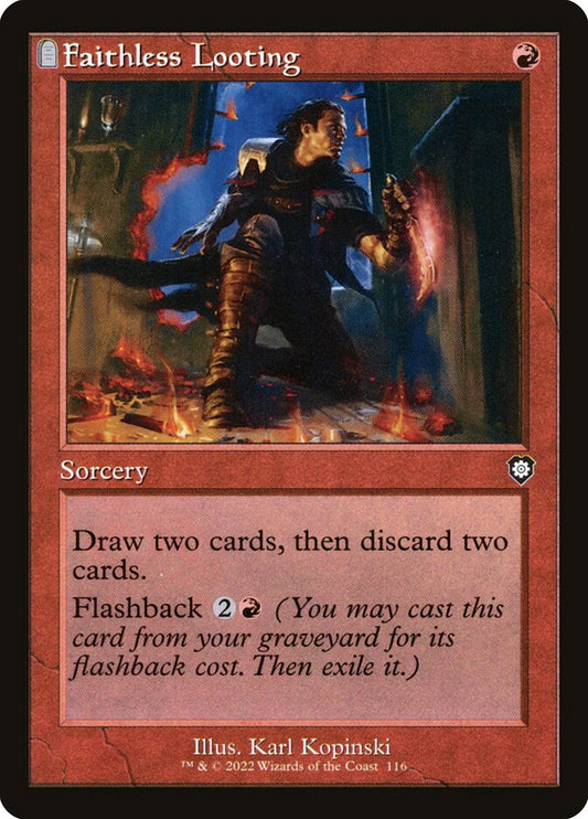 MTG Card Title: Faithless Looting BRC/116