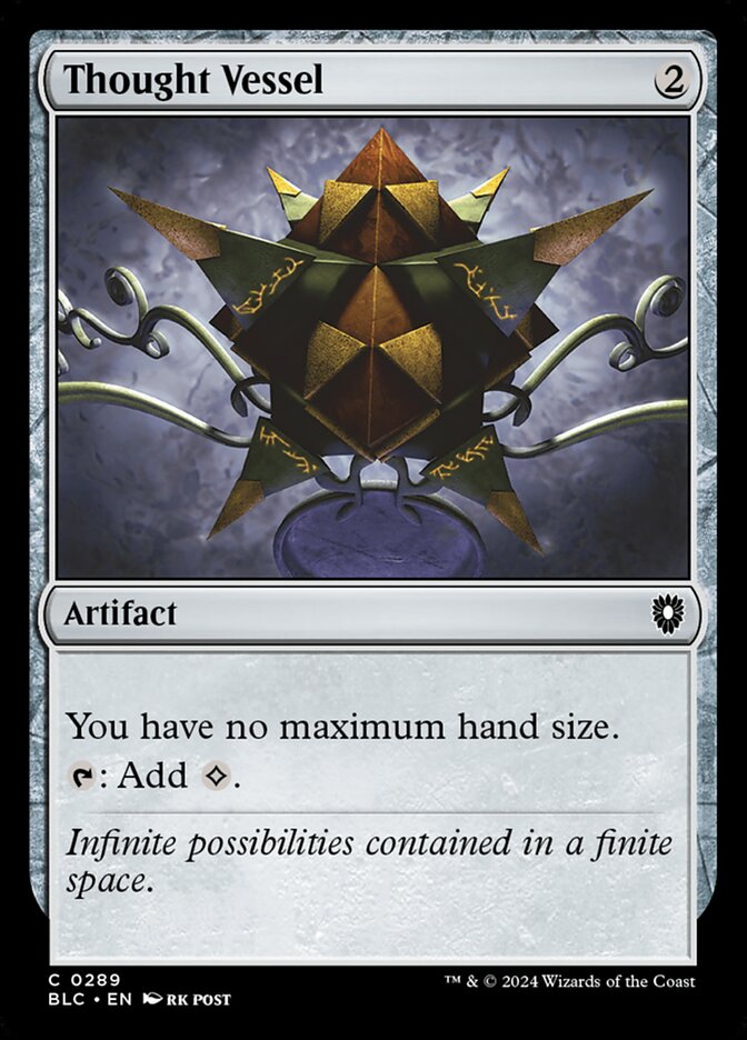 MTG Card Title: Thought Vessel BLC/289