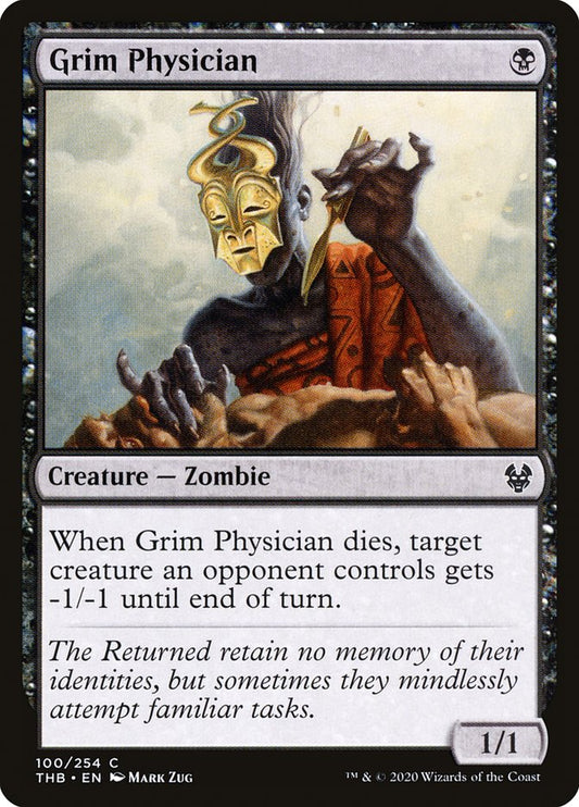 MTG Card Title: Grim Physician THB/100