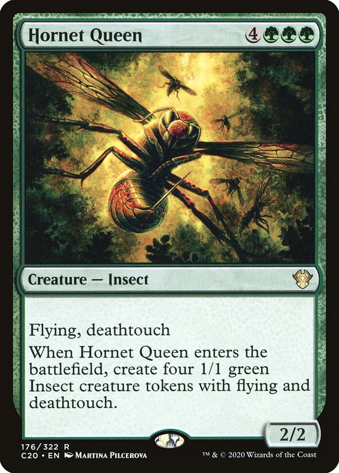 MTG Card Title: Hornet Queen C20/176