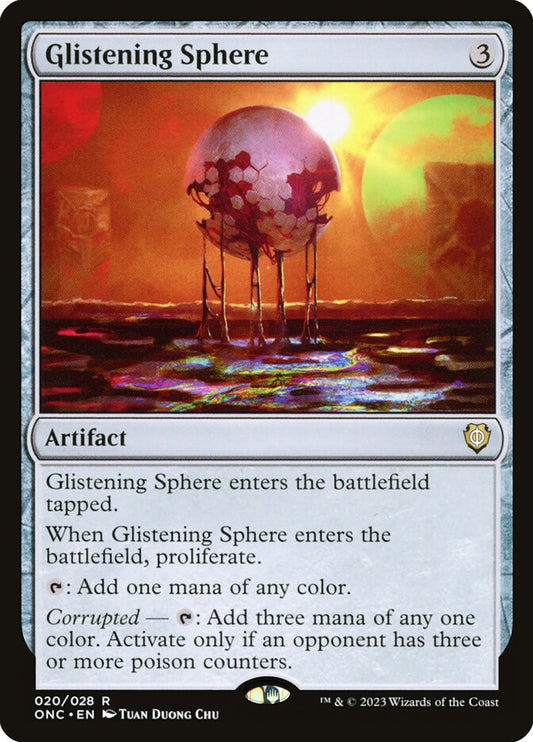 MTG Card Title: Glistening Sphere ONC/20
