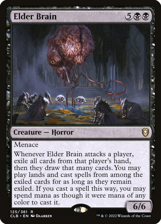 MTG Card Title: Elder Brain CLB/125