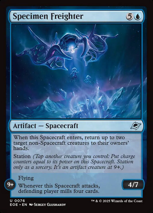 MTG Card Title: Specimen Freighter EOE/76