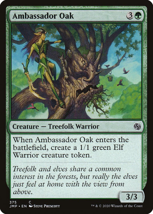 MTG Card Title: Ambassador Oak JMP/375