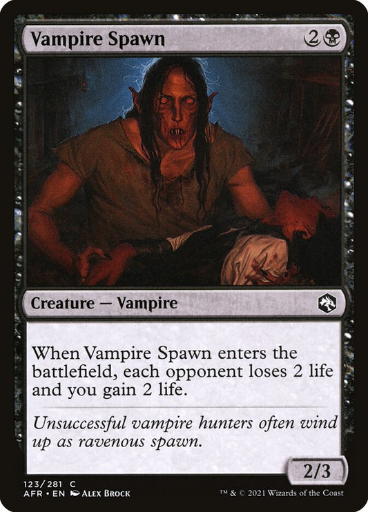 MTG Card Title: Vampire Spawn AFR/123