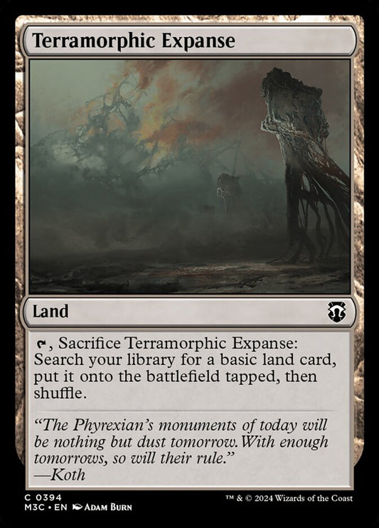 MTG Card Title: Terramorphic Expanse M3C/394
