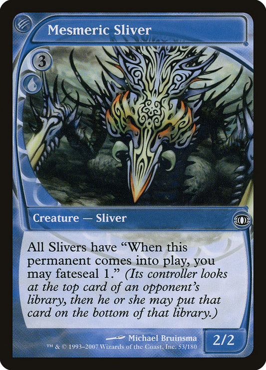 MTG Card Title: Mesmeric Sliver FUT/53