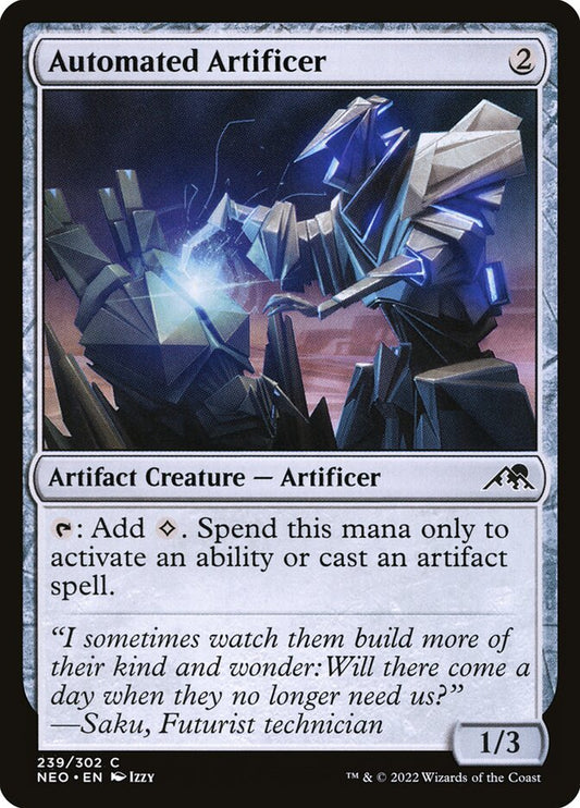 MTG Card Title: Automated Artificer NEO/239
