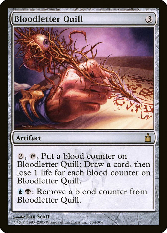 MTG Card Title: Bloodletter Quill RAV/254