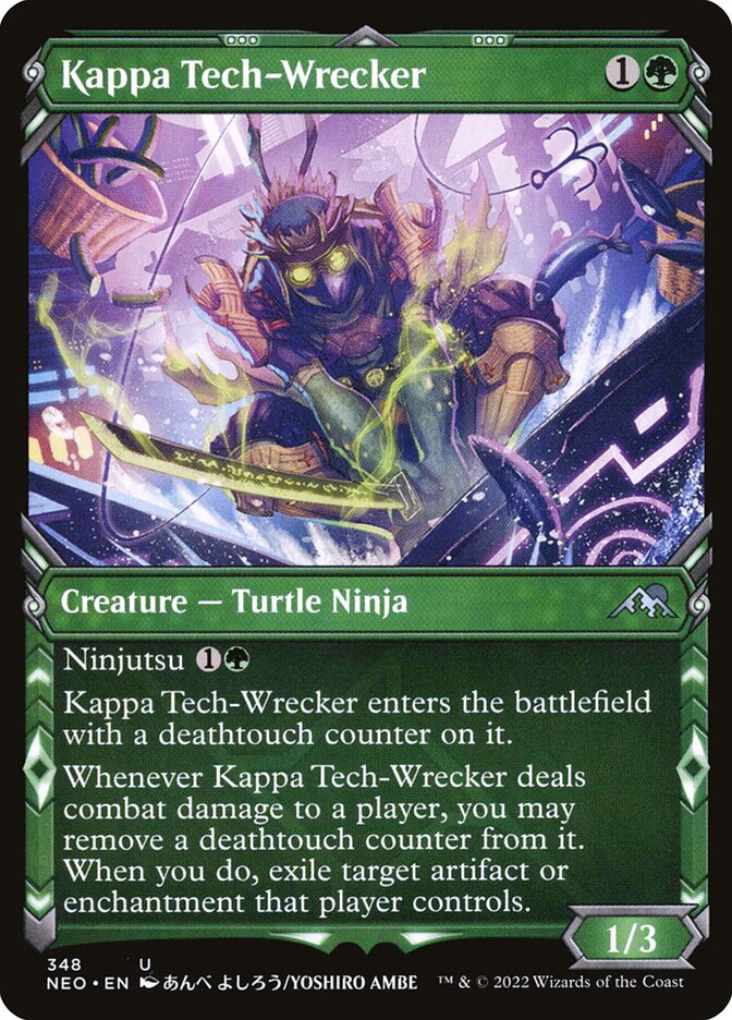 MTG Card Title: Kappa Tech-Wrecker NEO/348
