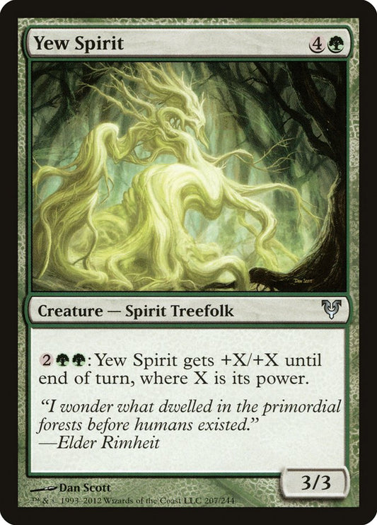 MTG Card Title: Yew Spirit AVR/207