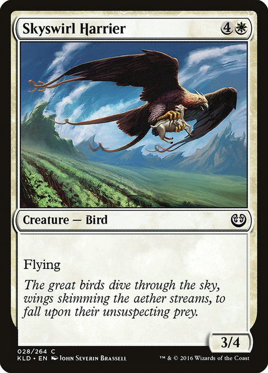 MTG Card Title: Skyswirl Harrier KLD/28