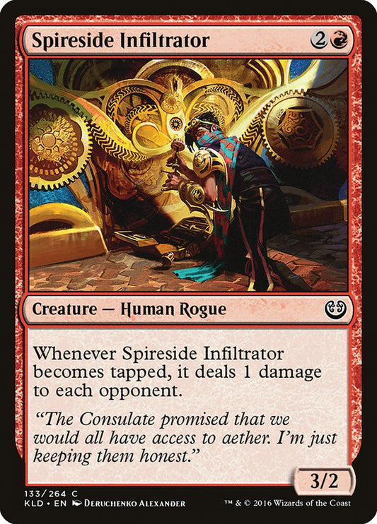 MTG Card Title: Spireside Infiltrator KLD/133