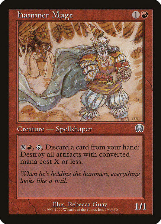 MTG Card Title: Hammer Mage MMQ/193