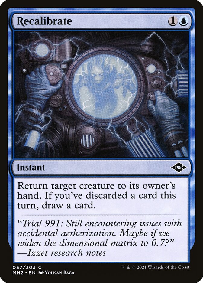 MTG Card Title: Recalibrate MH2/57