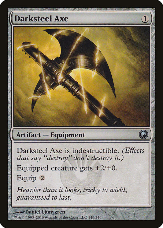 MTG Card Title: Darksteel Axe SOM/149