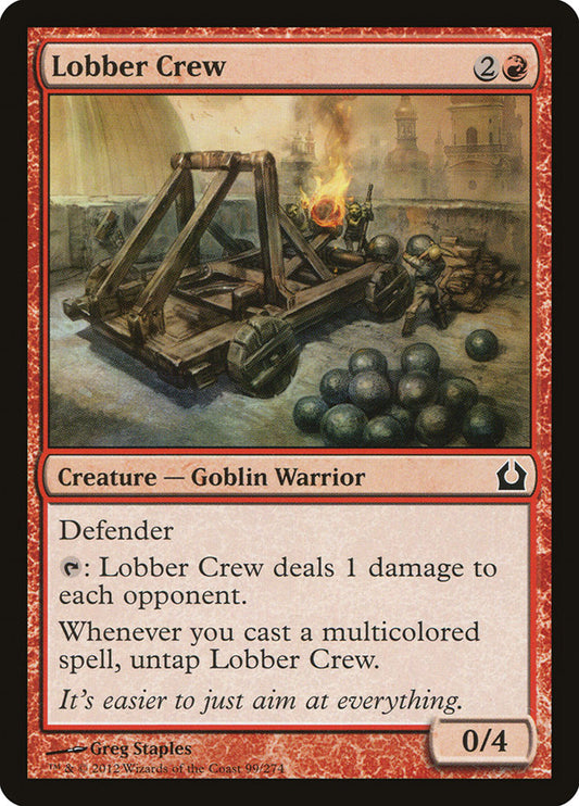 MTG Card Title: Lobber Crew RTR/99
