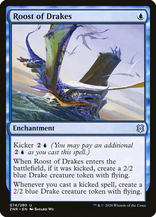 MTG Card Title: Roost of Drakes ZNR/74