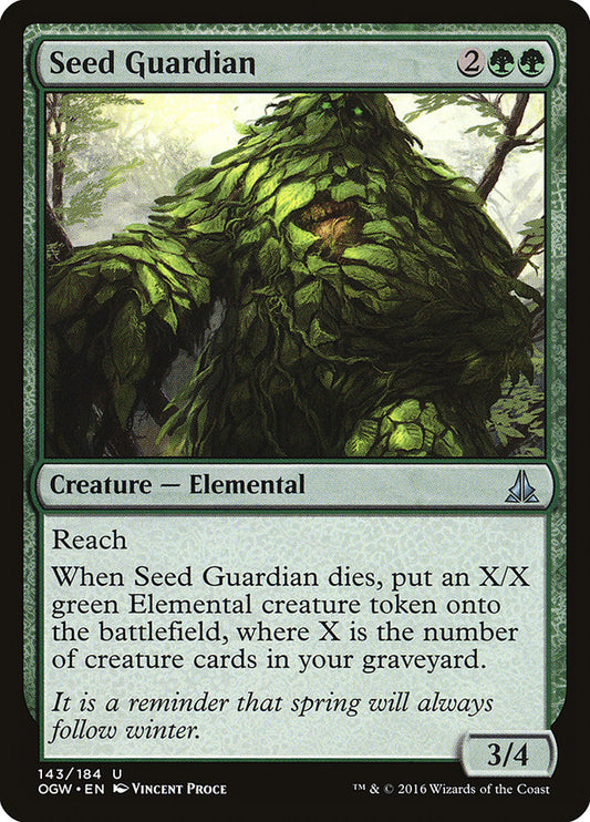 MTG Card Title: Seed Guardian OGW/143