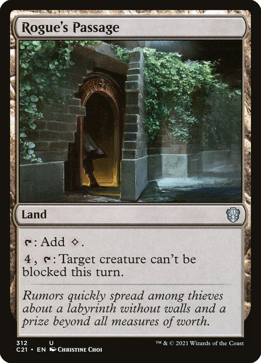 MTG Card Title: Rogue's Passage C21/312