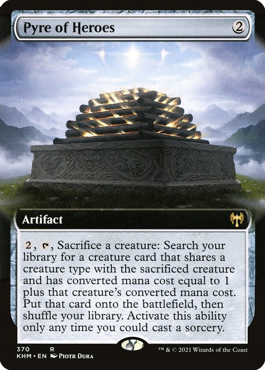 MTG Card Title: Pyre of Heroes KHM/370