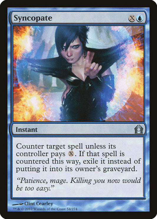 MTG Card Title: Syncopate RTR/54