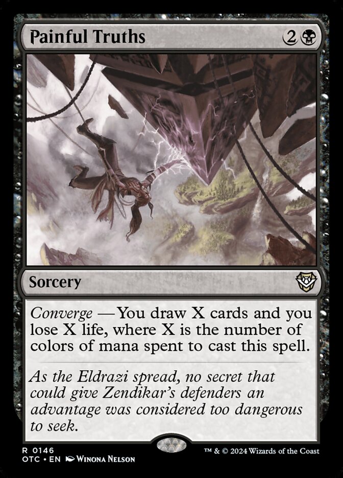 MTG Card Title: Painful Truths OTC/146