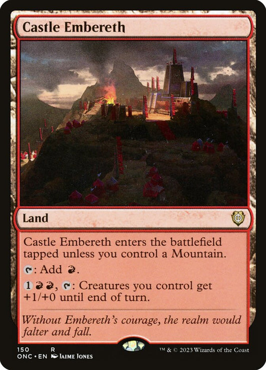 MTG Card Title: Castle Embereth ONC/150