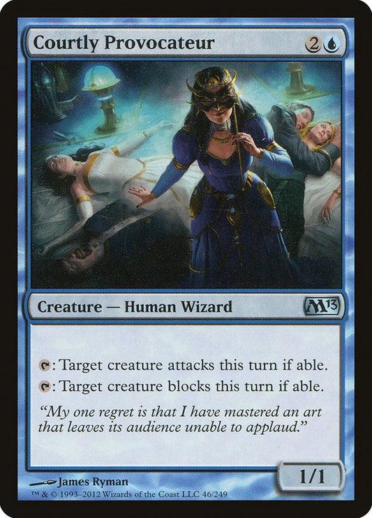 MTG Card Title: Courtly Provocateur M13/46