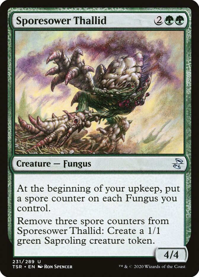 MTG Card Title: Sporesower Thallid TSR/231