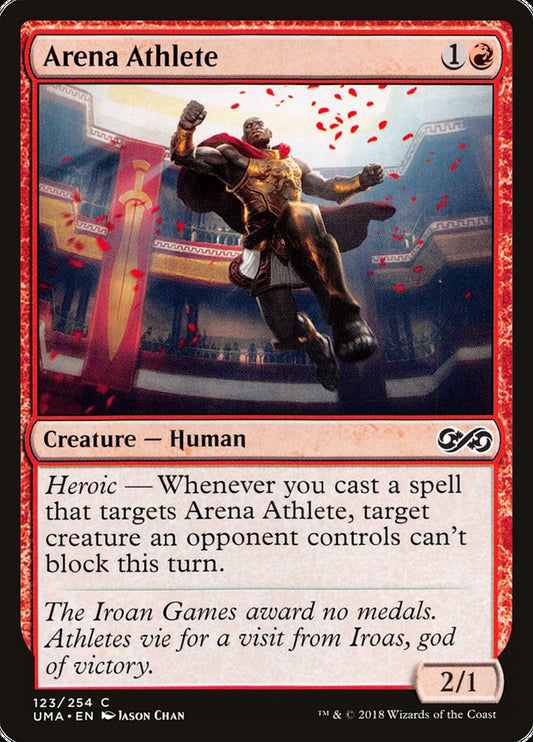 MTG Card Title: Arena Athlete UMA/123