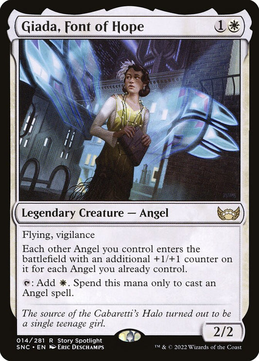 MTG Card Title: Giada, Font of Hope SNC/14
