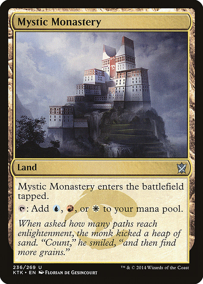 MTG Card Title: Mystic Monastery KTK/236